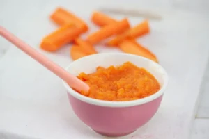 carrot puree to babies