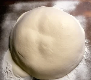 Instant pizza dough with two ingredients