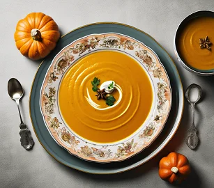 Easy Pumpkin Soup for kids