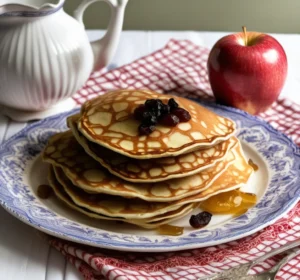 Apples for Babies; Benefits and Recipes, Apple and Raisin Pancakes for Babies