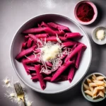 Penne Pasta with Beetroot Sauce