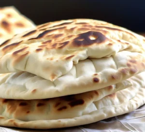 Homemade Mediterranean Pita Bread