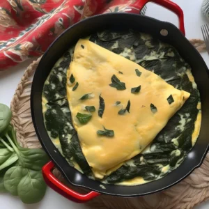 Spinach Recipes for Babies, Spinach Omelet for Babies