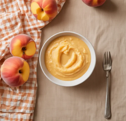 Peaches for Baby; fresh peach Recipes for babies, peach puree for baby